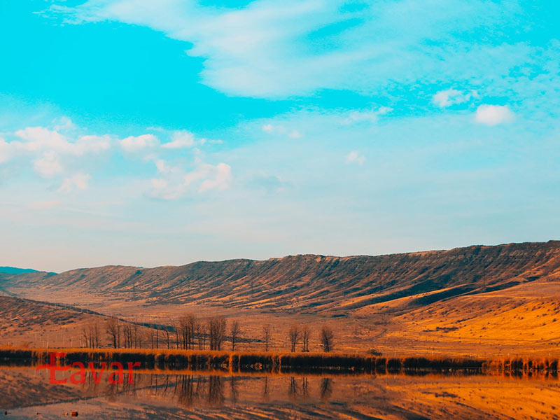 دریاچه لیسی از دیدنی های طبیعی تفلیس