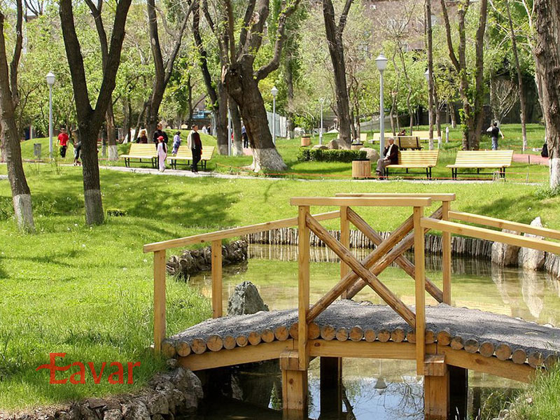 پارک عشاق از جاذبه های ارمنستان
