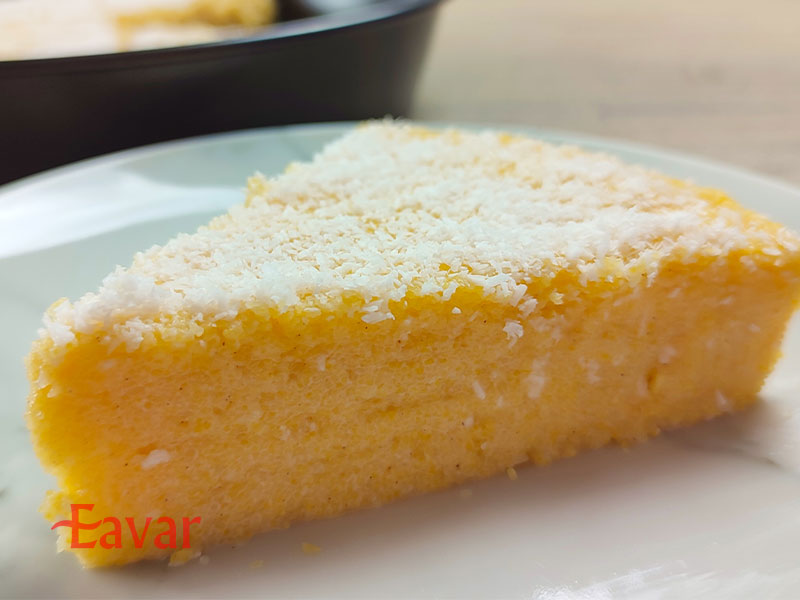 پودینگ زرت از دسرهای کشور موریس