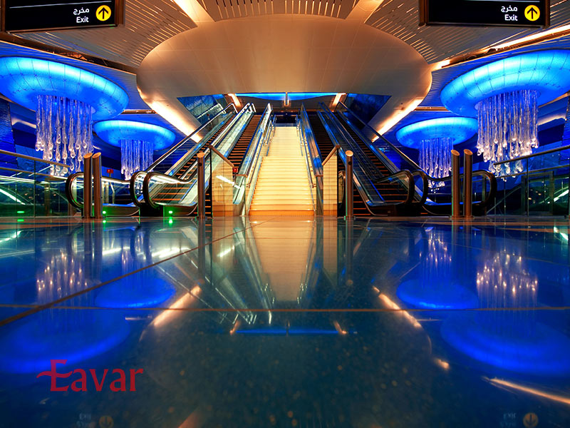 ایستگاه های مترو دبی