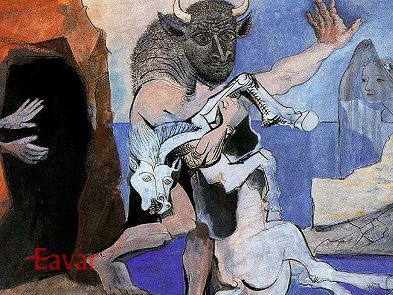 گاو و مینوتور پیکاسو