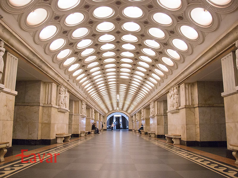 مترو مسکو روسیه