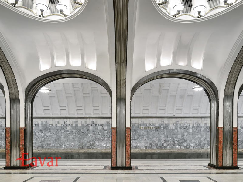 مایاکوفسکایا از ایستگاه های مشهور مسکو