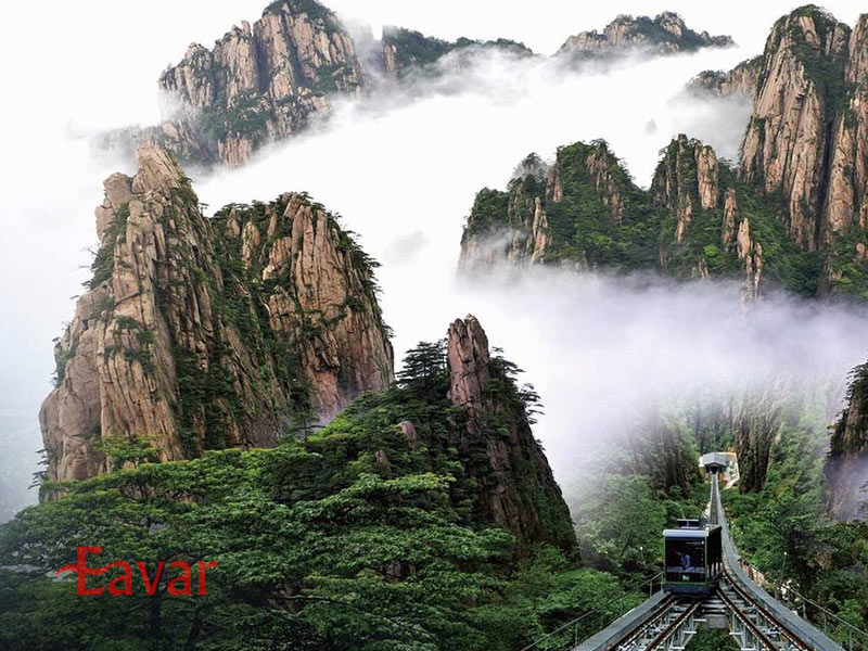 کوه زرد از مقاصد کوهنوردی چین