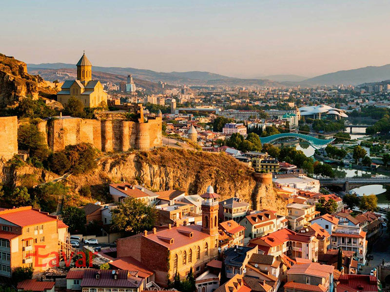 قلعه ناریکالا از دیدنیهای تفلیس