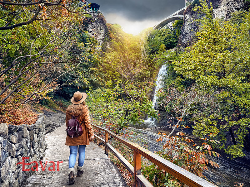 آبشار باغ گیاه شناسی تفلیس