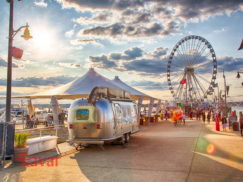 نشنال هاربر از جاذبه های گردشگری واشنگتن