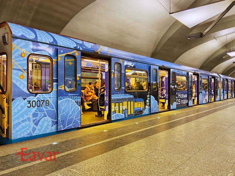 قطارهای موضوعی مترو مسکو