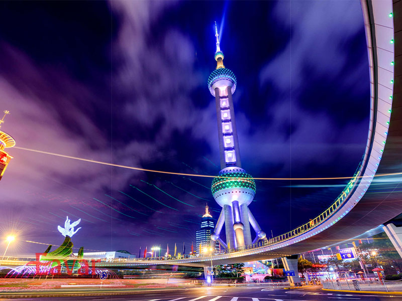 برج مروارید شرق از جاهای دیدنی شانگهای چین