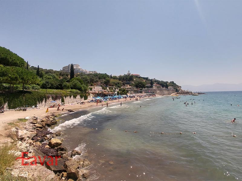 ساحل پارادایس از مکانهای دیدنی کوش آداسی