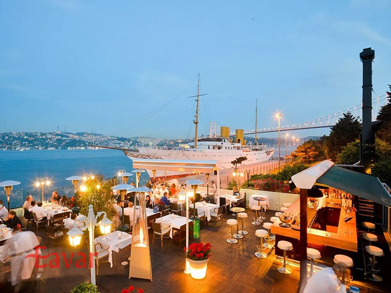 پارک فورا از رستوران های معروف استانبول