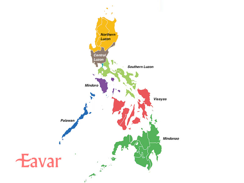 نقشه فیلیپین