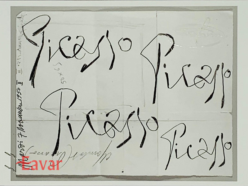 امضای پیکاسو
