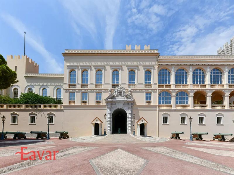 کاخ شاهزاده موناکو از جاهای دیدنی موناکو
