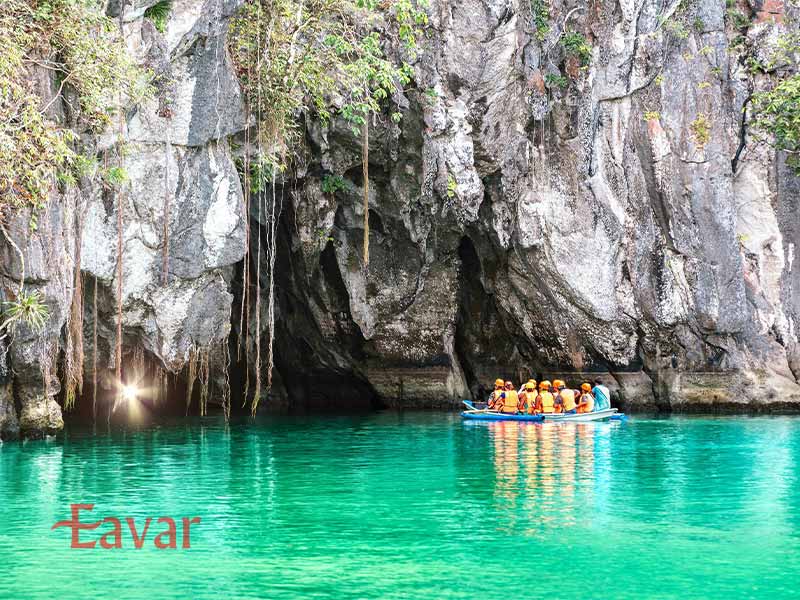 رودخانه زیرزمینی پورتو پرینسسا از جاذبه های فیلیپین