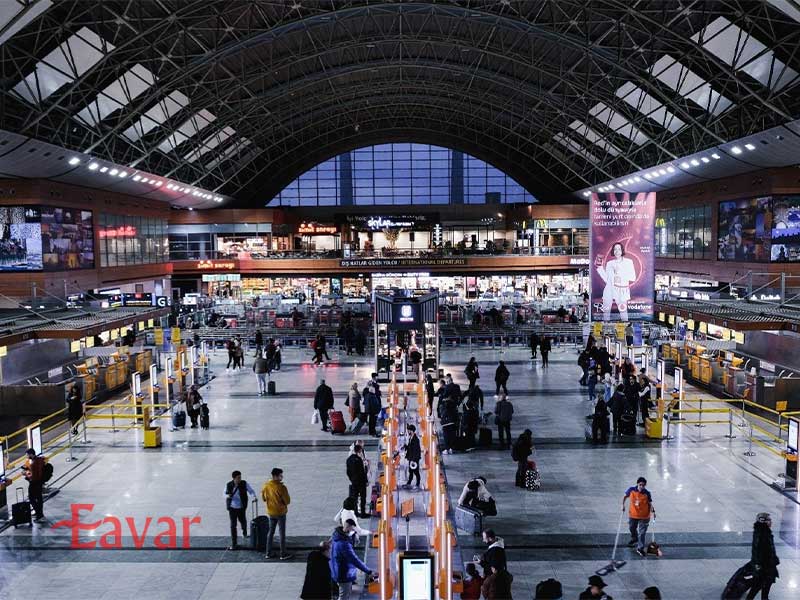 ترمینال ورودی فرودگاه صبیحا استانبول