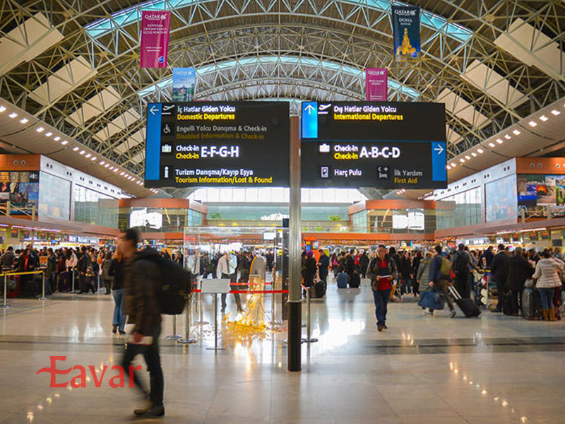 ترمینال های فرودگاه صبیحا استانبول