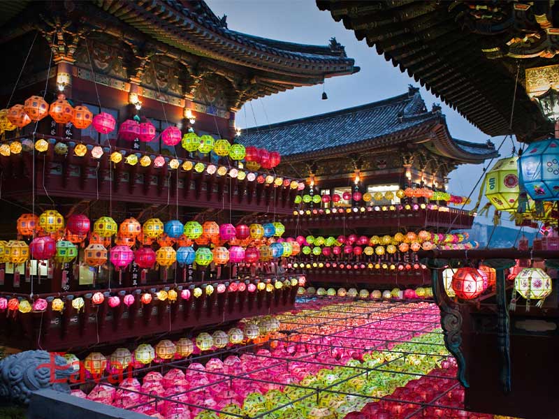 معبد سامگوانگسا از مکان های دیدنی بوسان