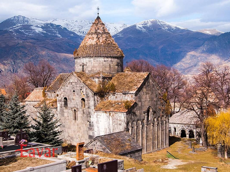 صومعه ساناهین از میراث یونسکو در ارمنستان