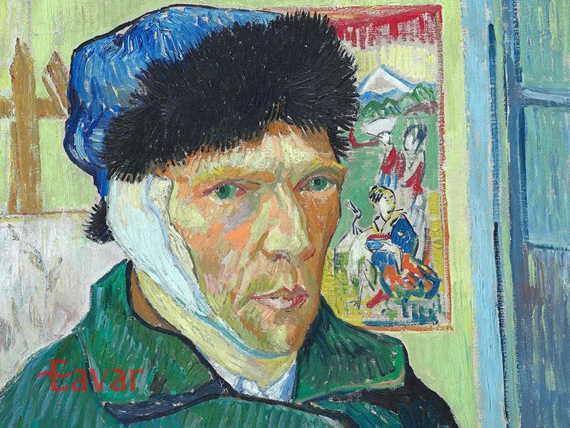 سلف پرتره با گوش باندپیچی شده ونگوگ