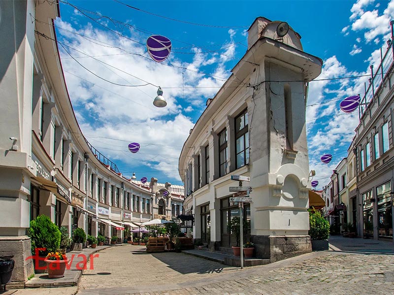 خیابان شاردنی از خیابان های معروف تفلیس