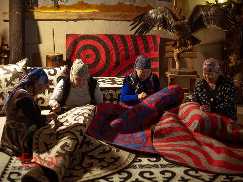 شیردک از سوغات قرقیزستان