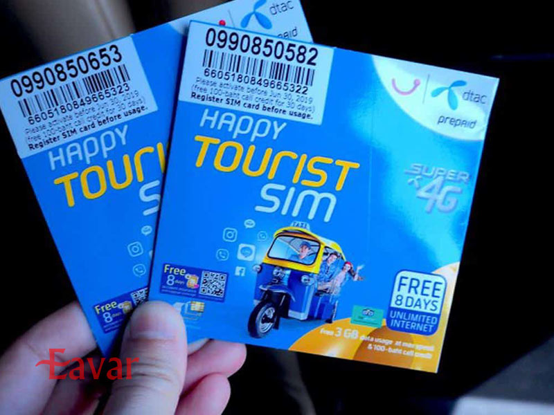 سیم کارت و اینترنت در تایلند