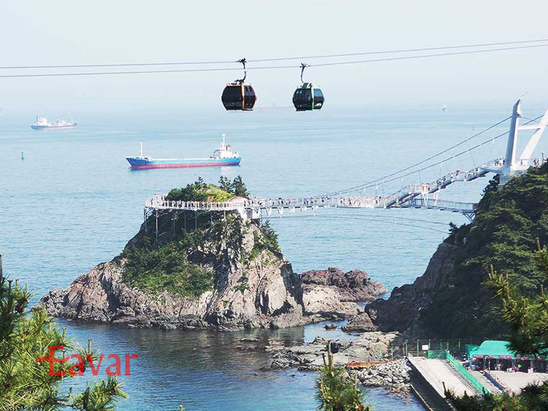 تله کابین دریایی سونگدو بوسان