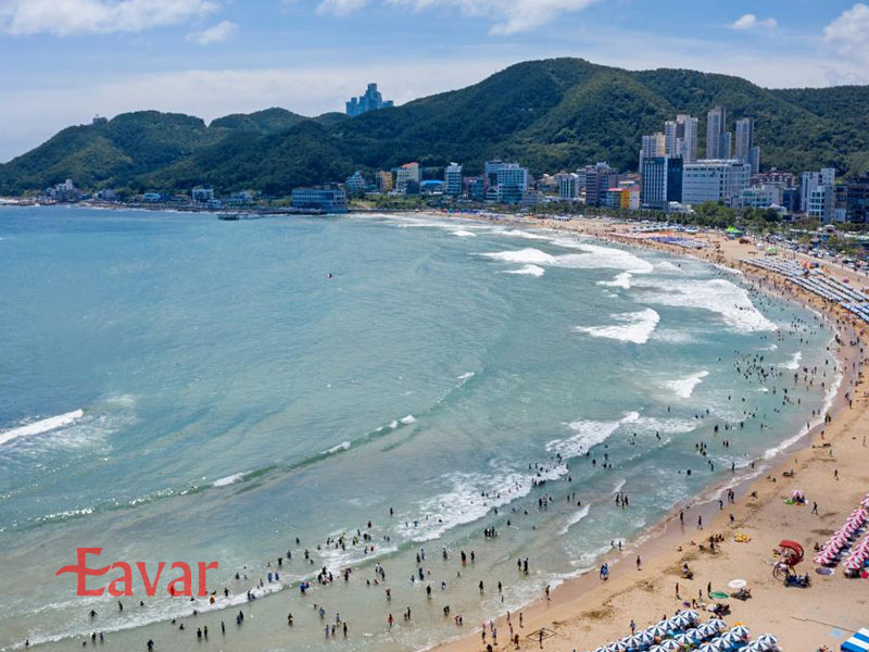 ساحل سونگ جئونگ از سواحل بوسان