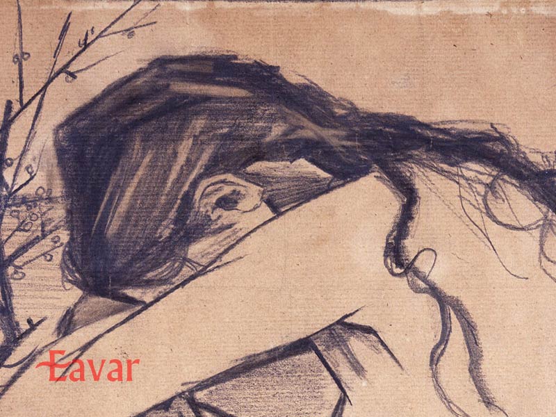 تابلو اندوه از آثار معروف ونگوگ