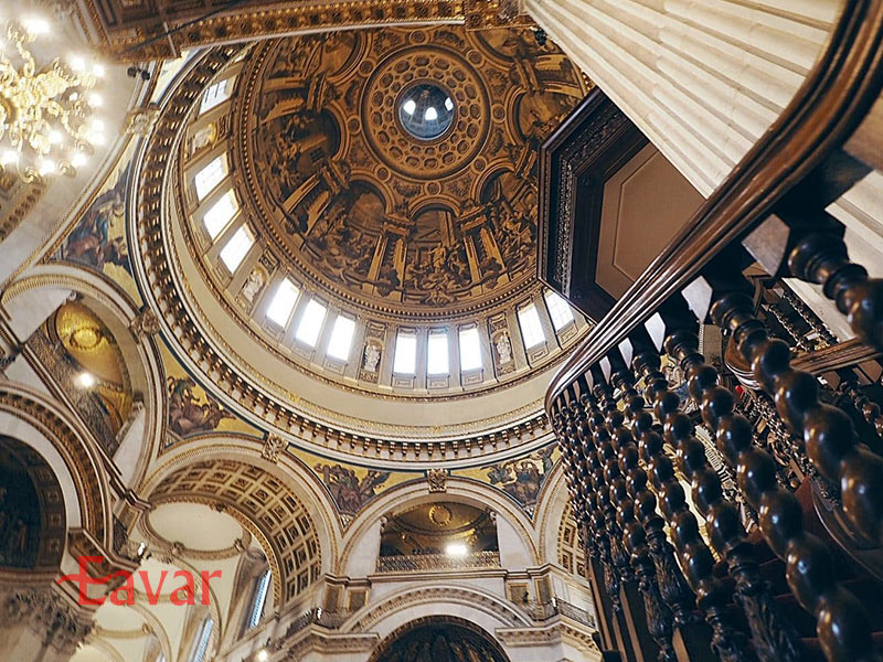 معماری کلیسای سنت پل لندن