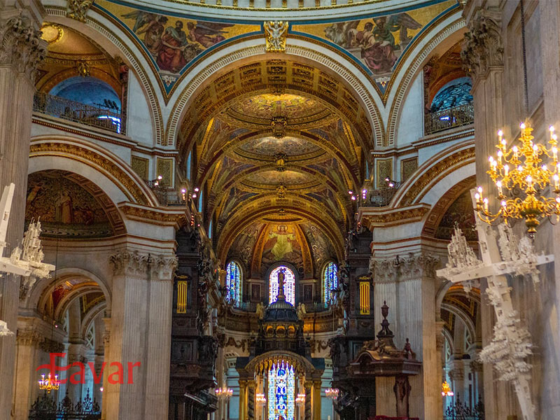 گنبد کلیسای سنت پل لندن