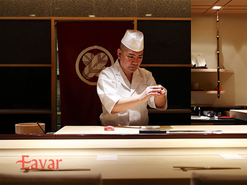 رستوران سوشی کانساکا از رستوران های مشهور توکیو