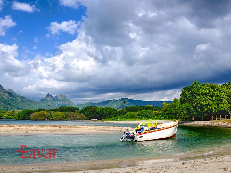 ساحل تامارین از سواحل موریس