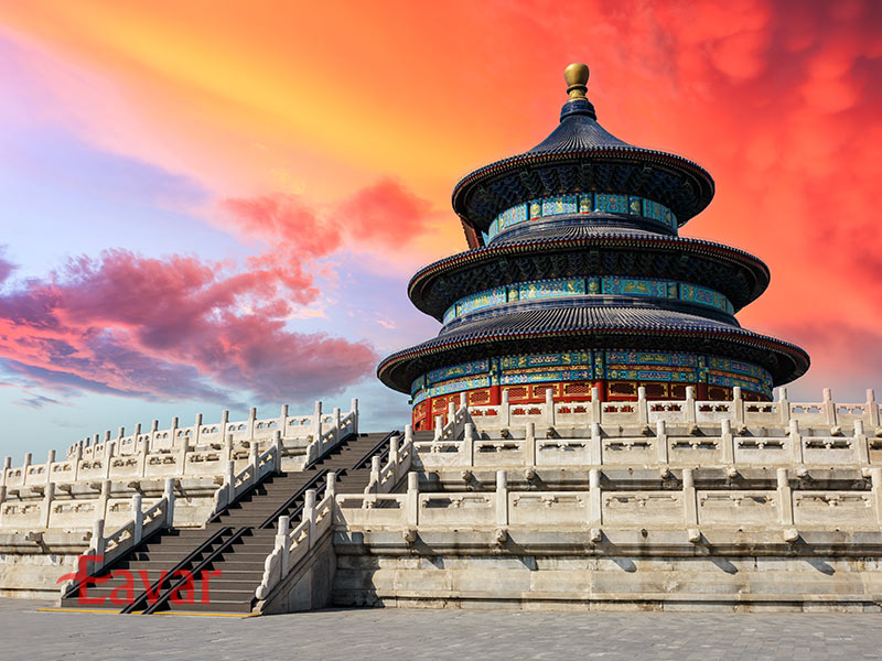 معبد آسمان از مکان های دیدنی پکن چین