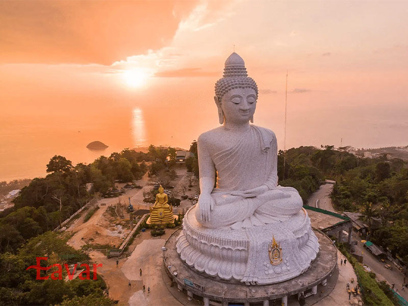 بودای بزرگ پوکت تایلند از مجسمه های بودا جهان