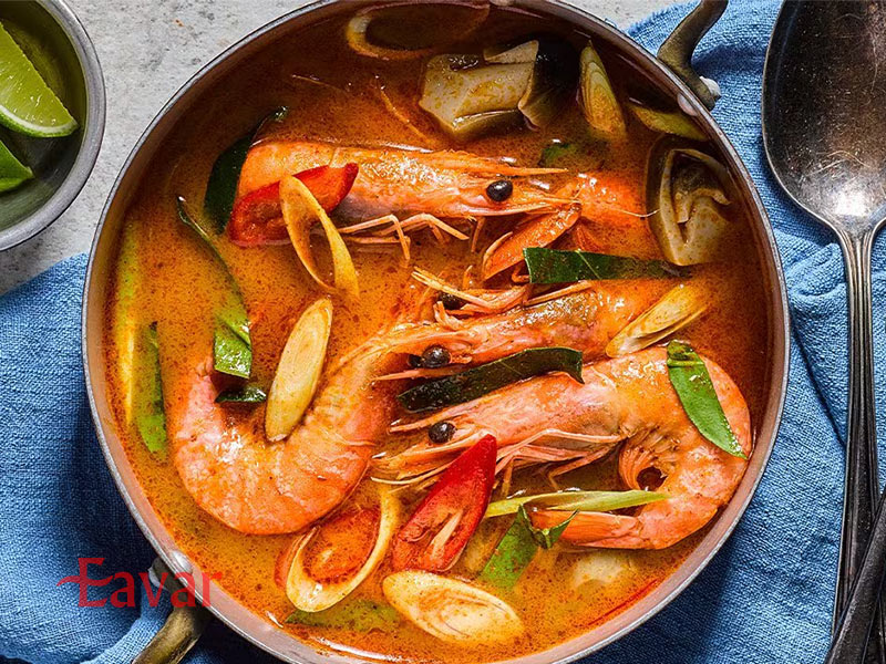 تام یام گونگ از غذاهای تایلند