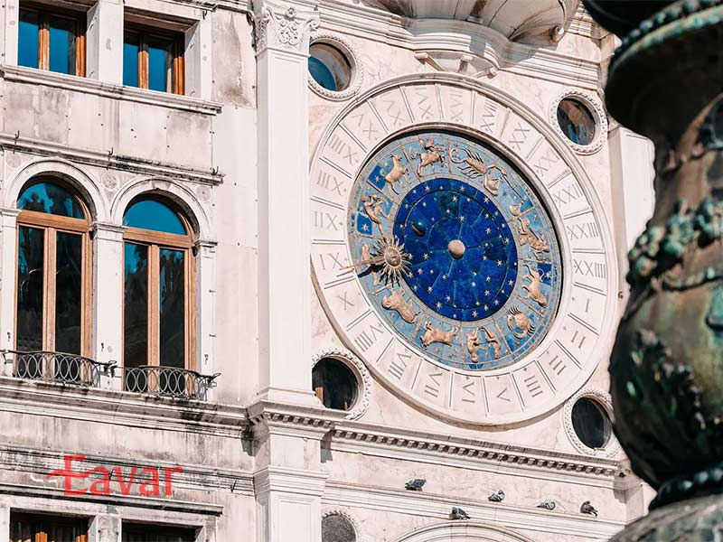 برج ساعت سن مارکو از دیدنی های ونیز