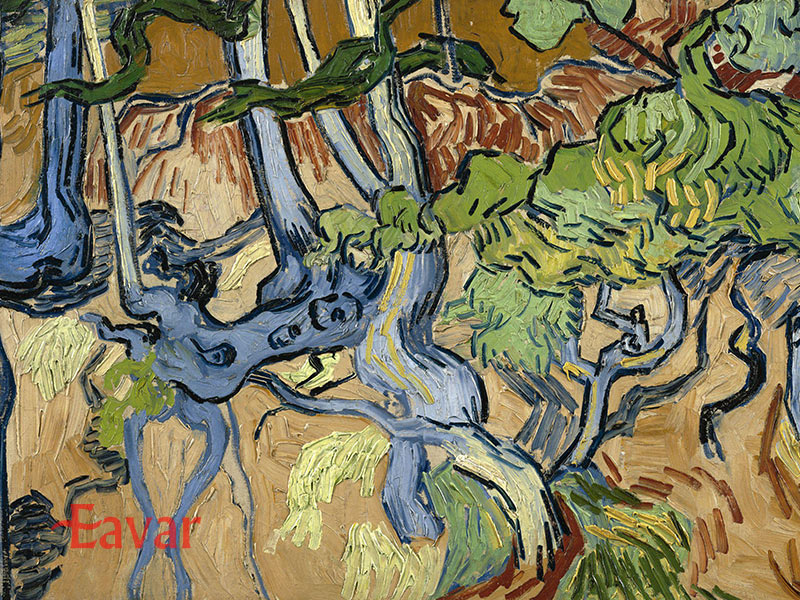 ریشه های درخت، آخرین نقاشی ونگوگ