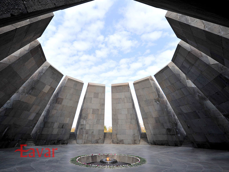 موزه و یادمان نسل کشی ارامنه از دیدنیهای ایروان در ارمنستان