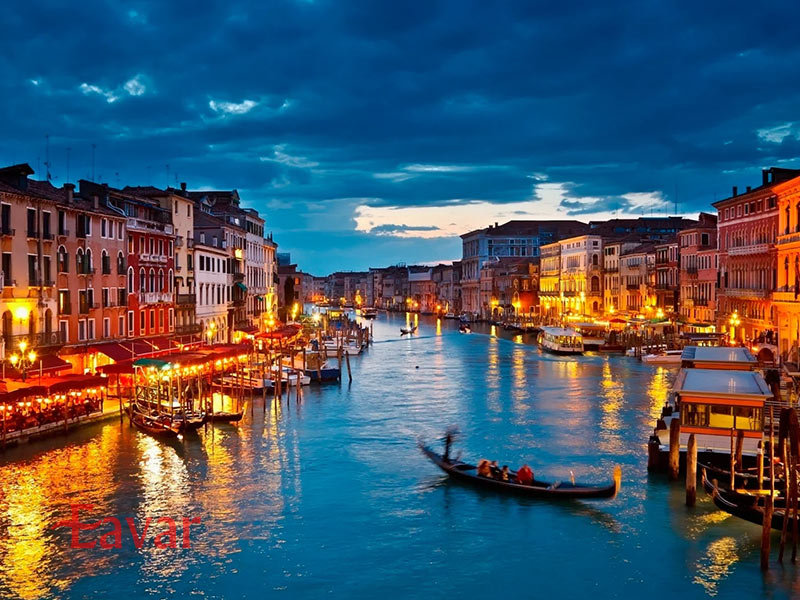چرا شهر ونیز روی آب است؟
