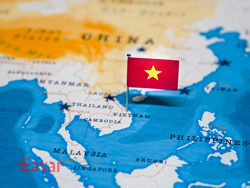 همسایه های کشور ویتنام