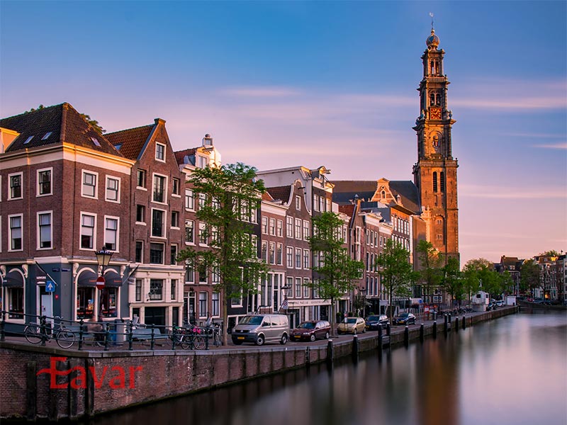 برج ساعت وسترکرک آمستردام از برج های ساعت اروپا در جهان