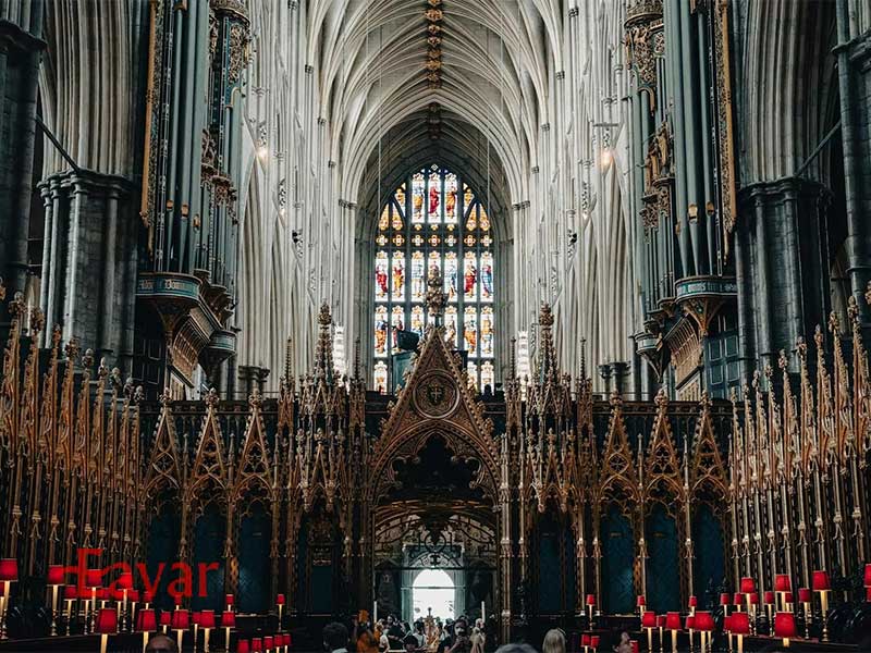 کلیسای وست مینستر از دیدنی های لندن در انگلیس