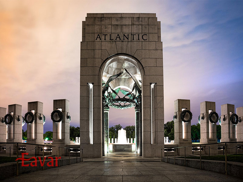 بنای یادبود جنگ جهانی دوم واشنگتن