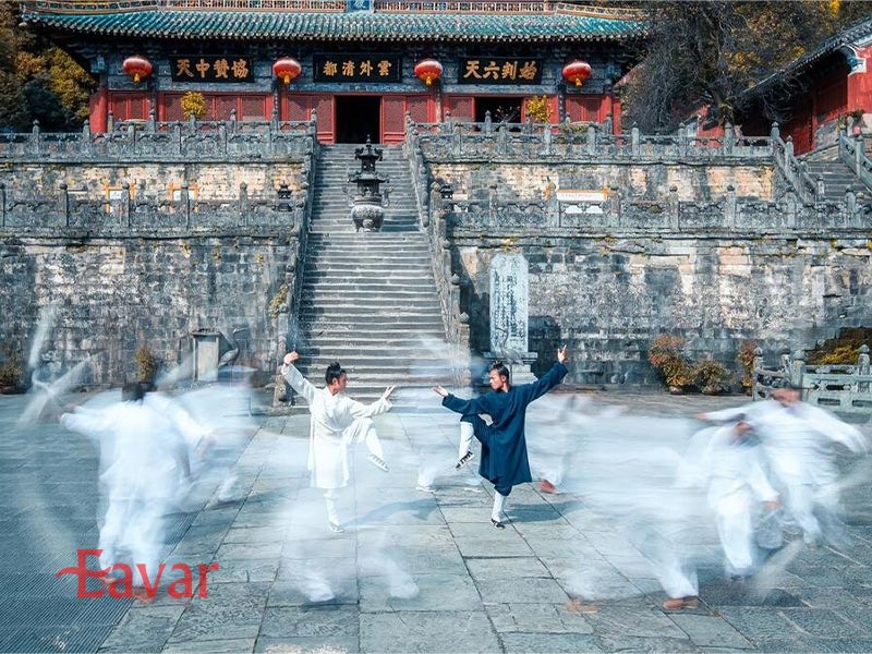 مجموعه باستانی کوه های وودانگ مهد کونگ فو چین