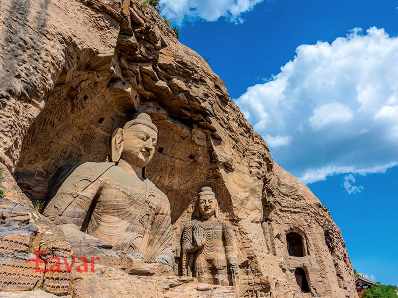 غارهای یونگانگ از مقاصد دیدنی چین