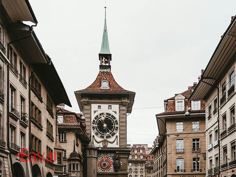 برج ساعت زیتگلوگه برن از برج های ساعت مشهور اروپا