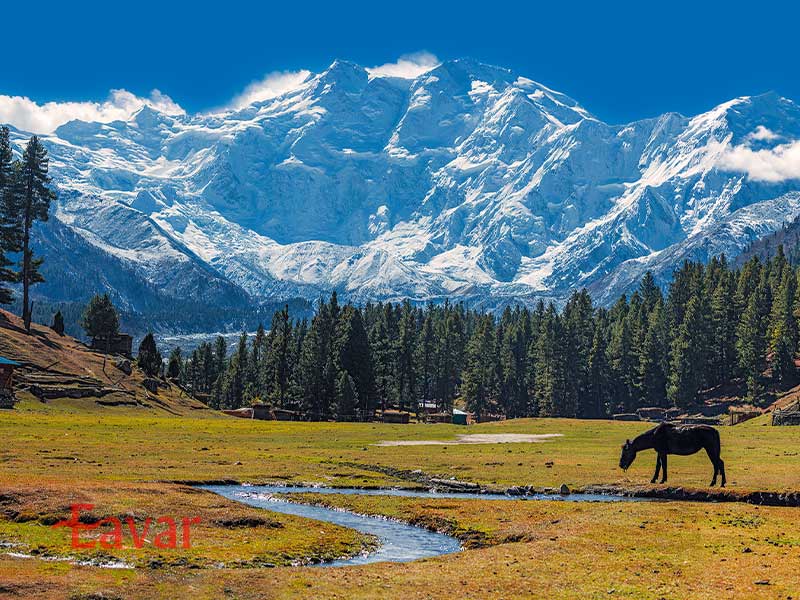 کوه نانگا پاربات از مرتفع ترین کوه های جهان