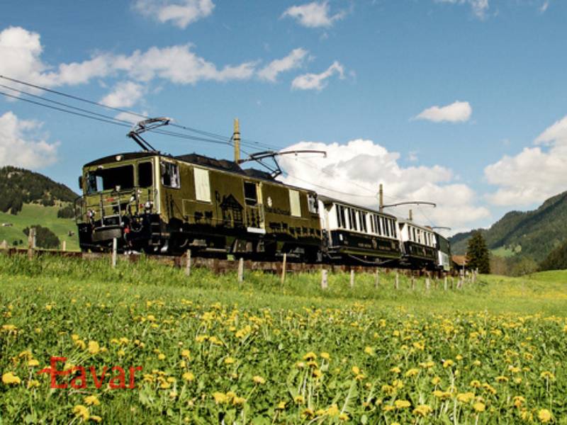 قطار شکلات؛ سوئیس